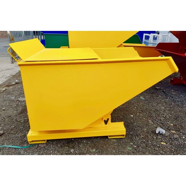 Tipping Skip with Lid