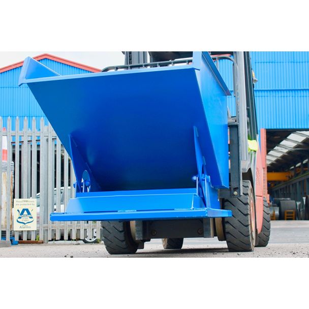 Mini Tipper Tipping Ship on Fork Turck 2