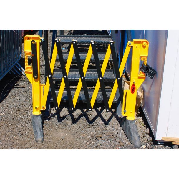 Black & Yellow Expandable Barrier