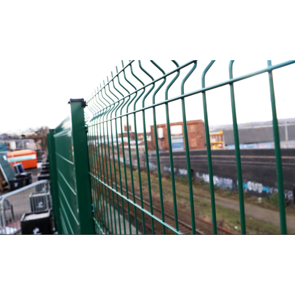 Temporary Security Fencing at HERMEQ.