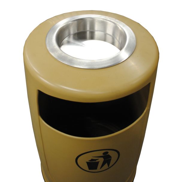 Merlin Plastic Bin with Ashtry