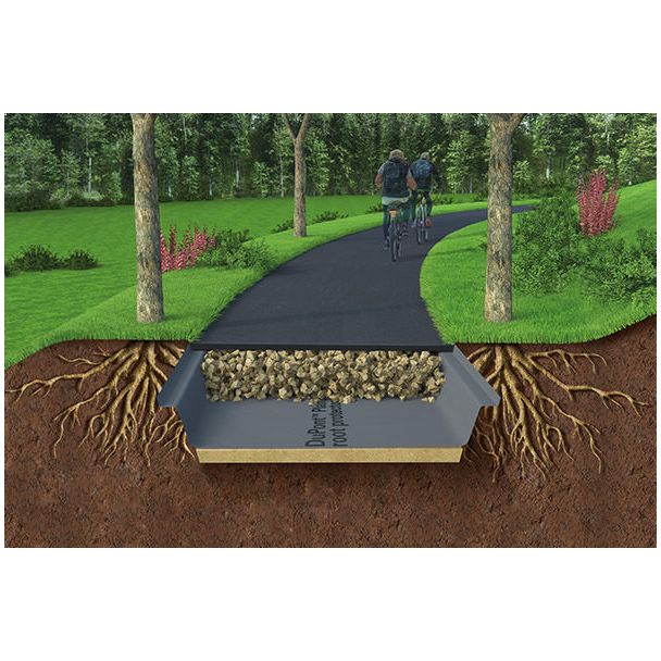 Root Protection Barrier For Road