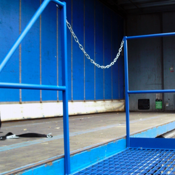 Side Access Trailer Steps 1300 mm Close Up