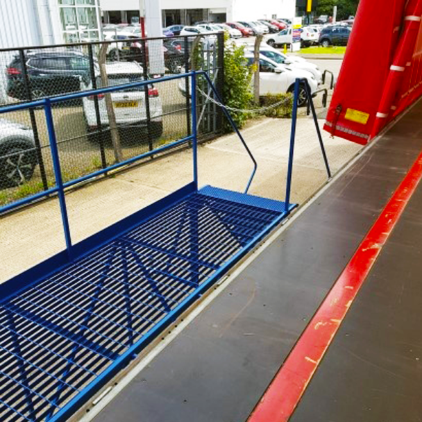 Side Access Trailer Steps 3000 mm From Trailer