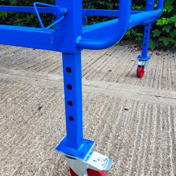 Simple Platform With Rungs Height Adjustable