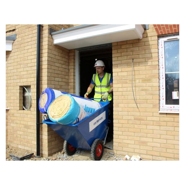 Steel Coated Tilt Truck being used.