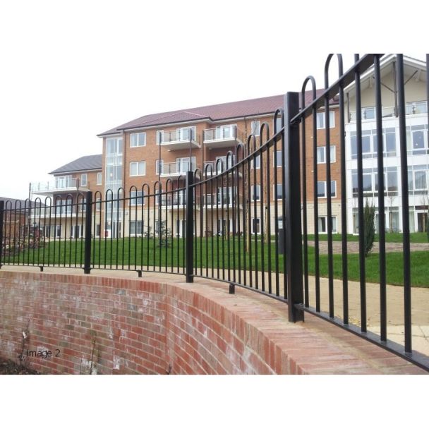 Hoop Top Railings