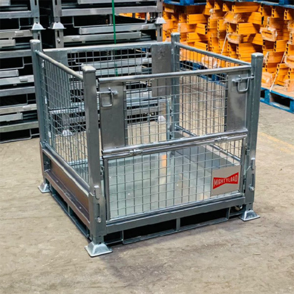 Collapsible Stillage Pallet Cage