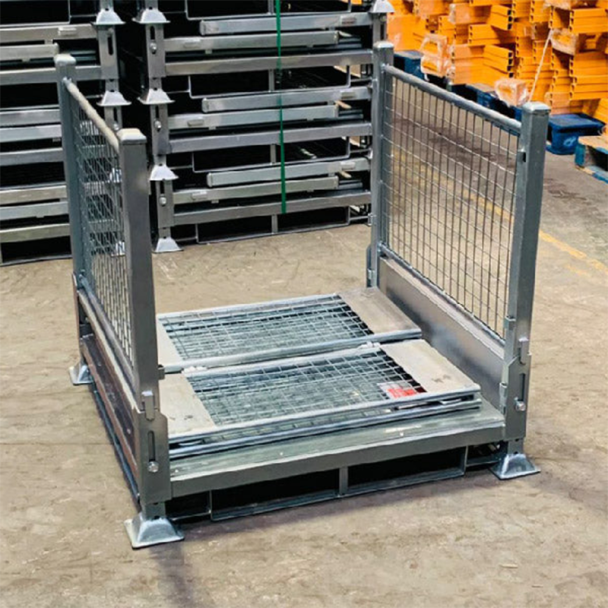 Collapsible Stillage Pallet Cage