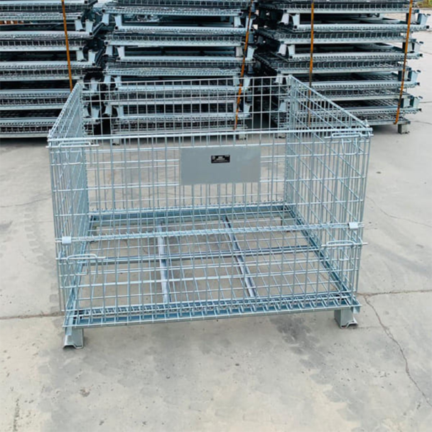 Collapsible Wire Mesh Pallet Cage