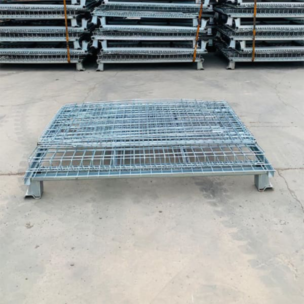 Collapsible Wire Mesh Pallet Cage