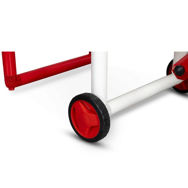 Expandable Barrier On Wheels