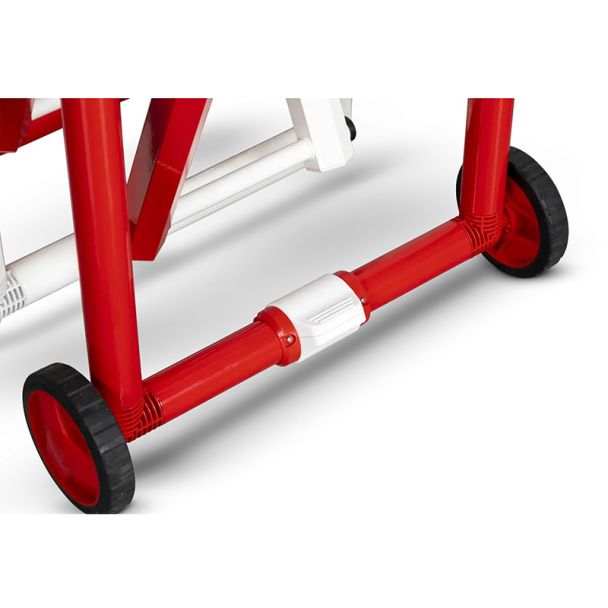 Folding Barrier On Wheels
