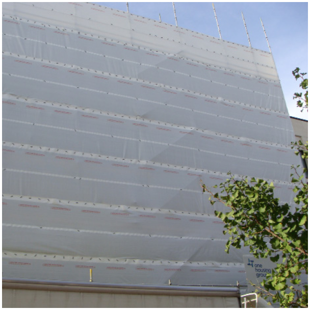 Fire Retardant Scaffold Sheeting