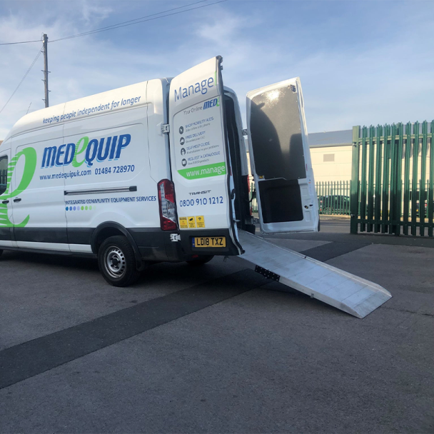 Folding Van Ramp