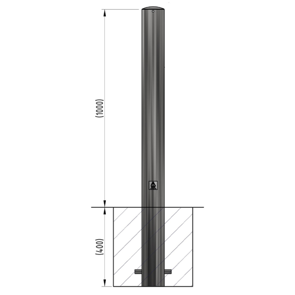 Galvanised Bollards