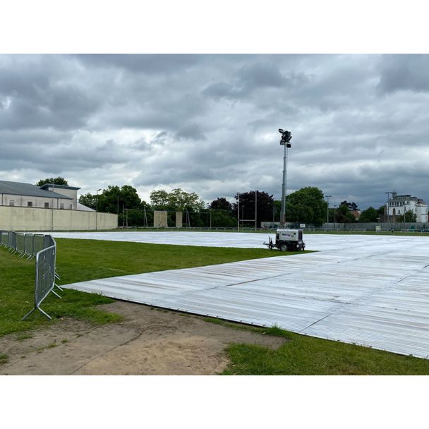 Aluminium-Fahrbahnmatten – Schwerlast