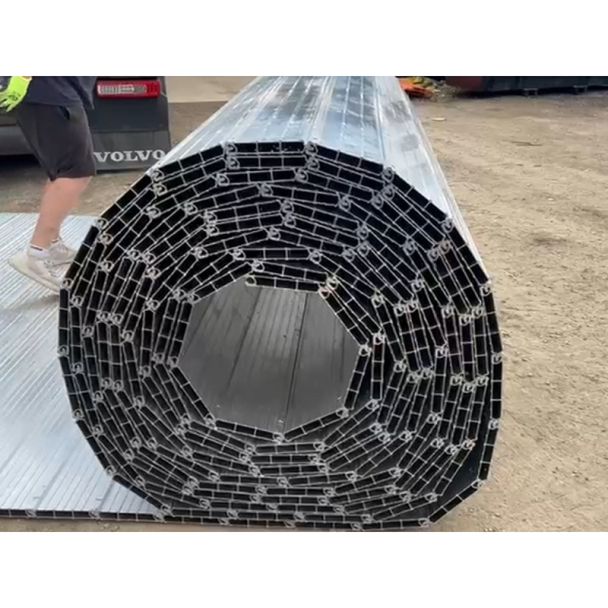 Aluminium-Fahrbahnmatten – Schwerlast