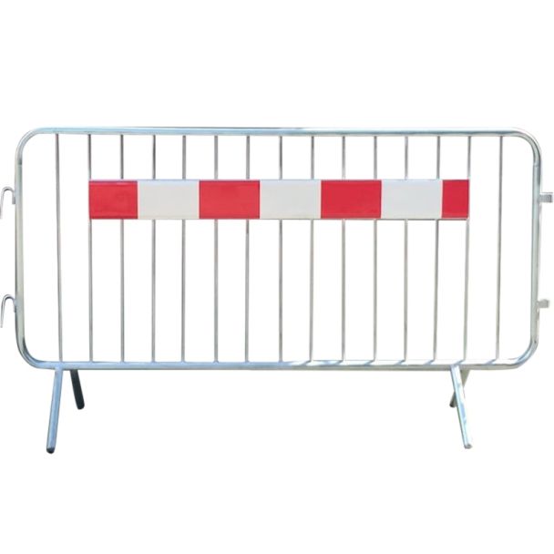 Fixed Leg Barrier Hi Vis Reflective