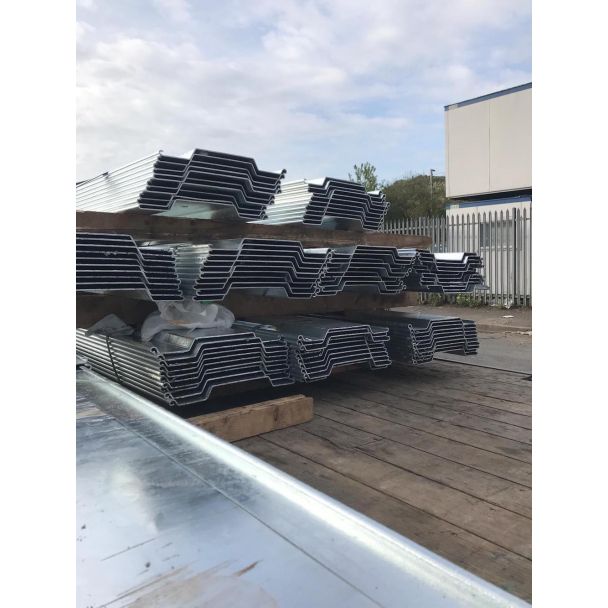 Interlocking Trench Sheets Galvanised