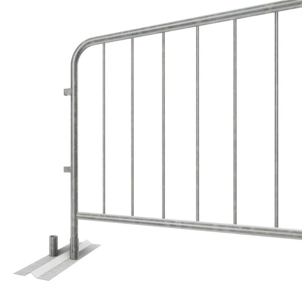 Flat Leg Pedestrian Barriers