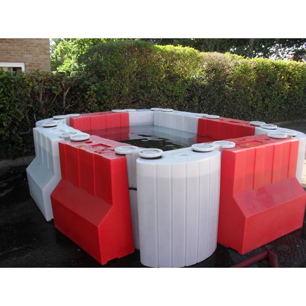 Hochwasserschutz-Eckelement