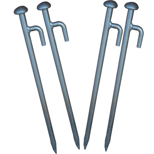 Mushroom Head Pin with Hook