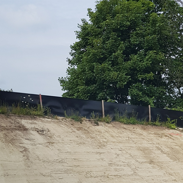 Semi-Permanent Newt Fence