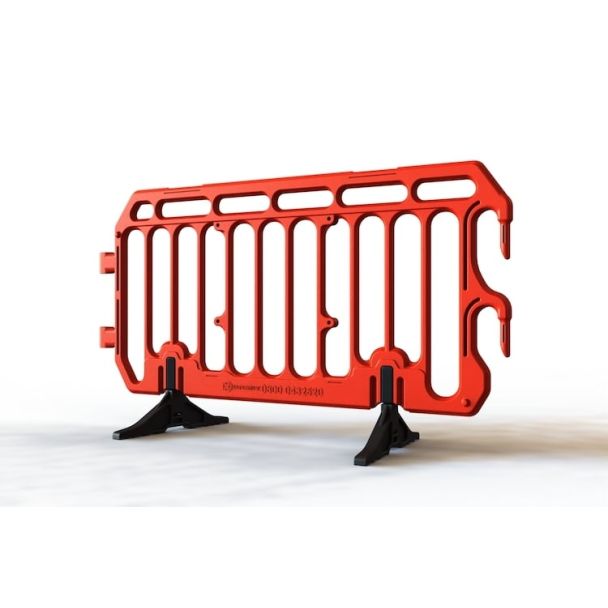 Orange Crowd Barrier