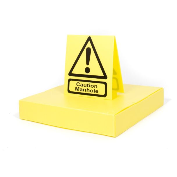 Gut sichtbarer Schachtschutz, 600 mm x 600 mm