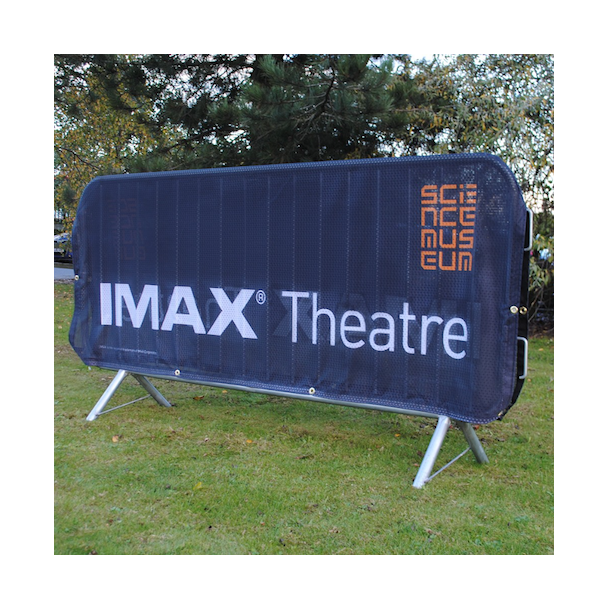 Printed Crowd Barrier Covers