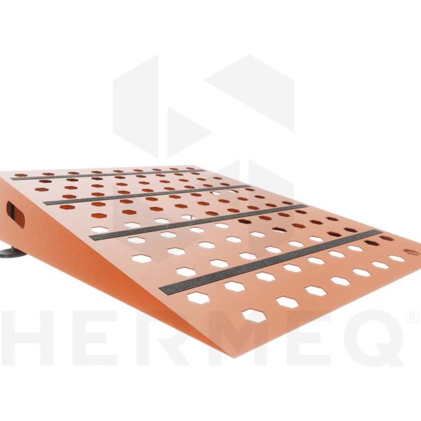 Verstellbare Metallschwellenrampe