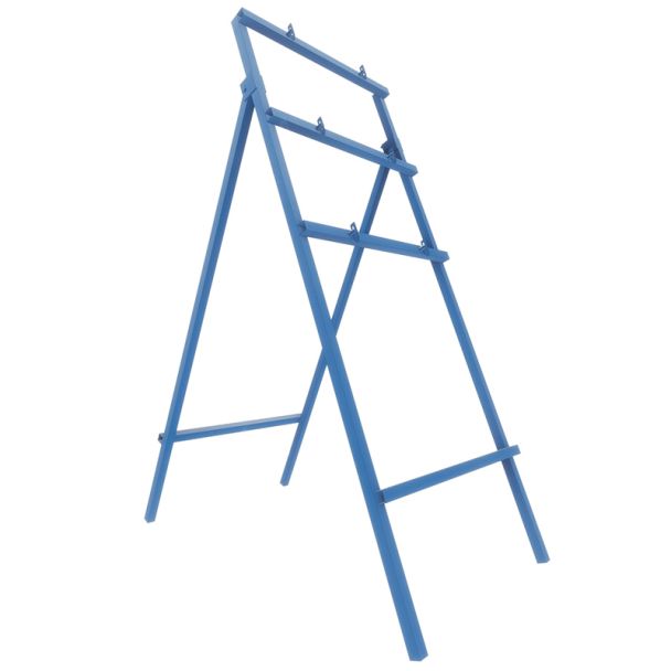 Blau Mini-Schnellmontagerahmen für Verkehrsschilder