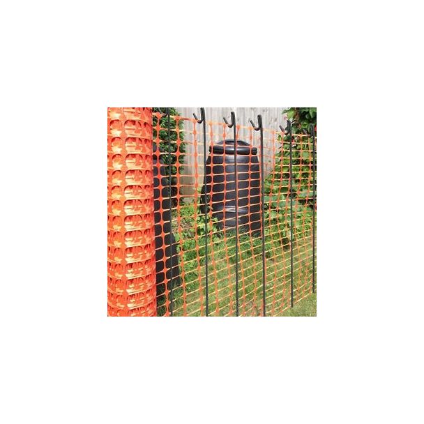 Orange Mesh Fence