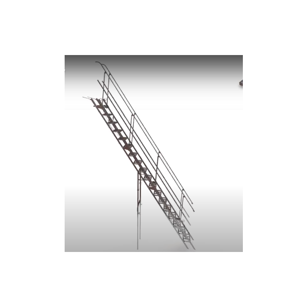 Temporary Steel Stairway