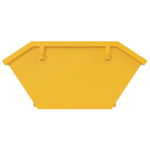 4 Yard Mini-Container - Offener Kettenlift - Gelb