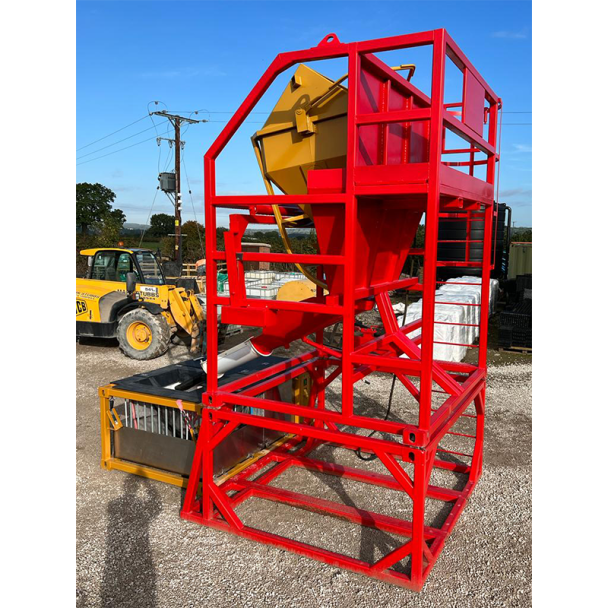 Concrete Skip Washout Frame