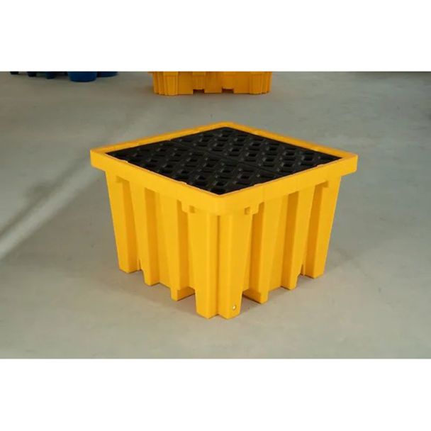 Single IBC Spill Pallet And Grid