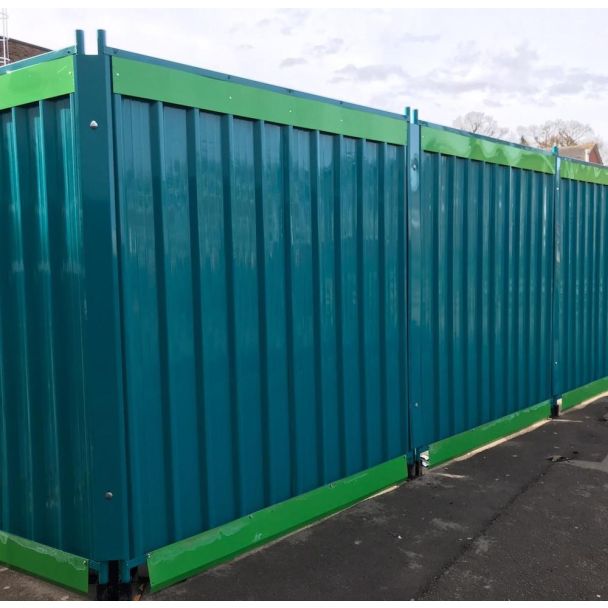 Steel Construction Hoarding