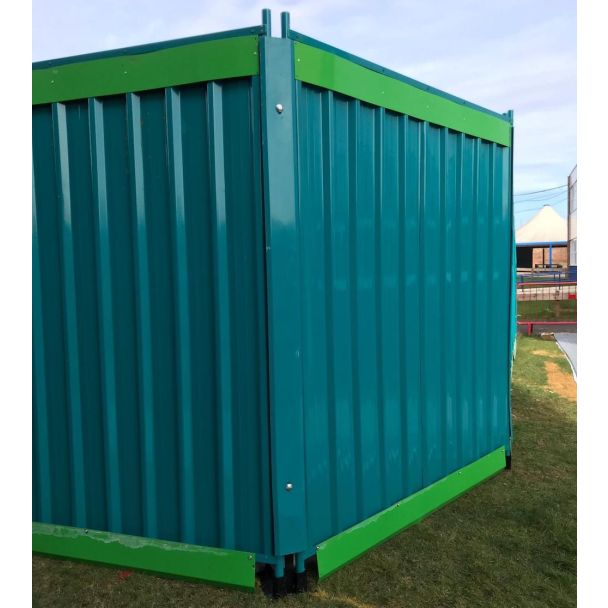 Ballast Wind Fencing System