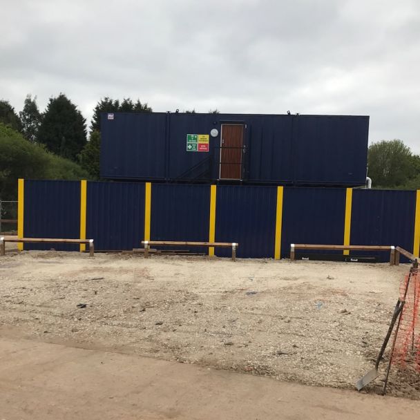Steel Site Fencing