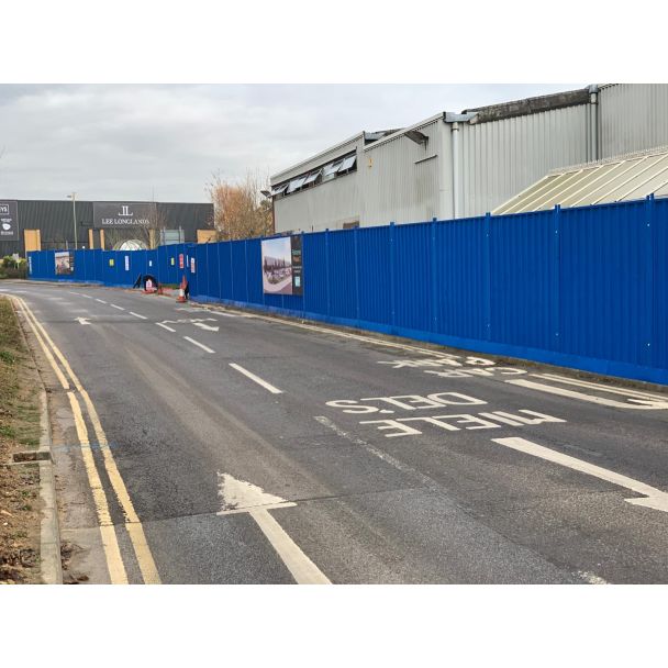 Steel Temporary Hoarding