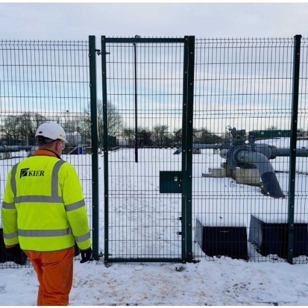 Temporary Swing Gate from HERMEQ.