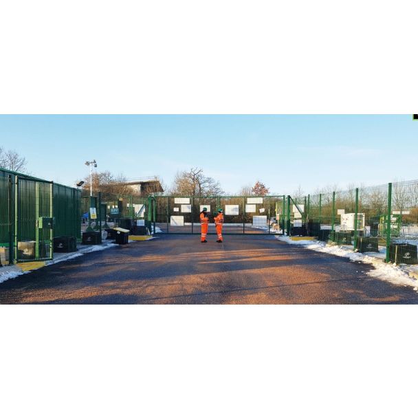 Temporary Swing Gate from HERMEQ.