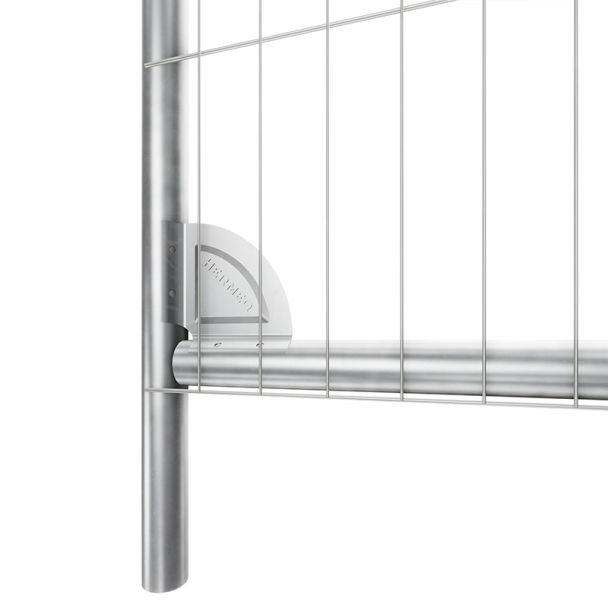 Square Top Temporary Mesh Fence Panel