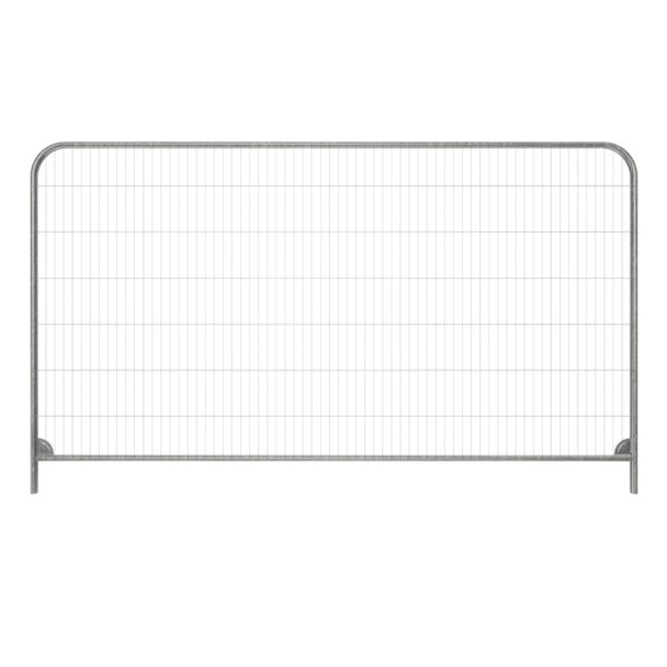 Gebrauchte Sicherheitszaunelemente mit Kletterschutz