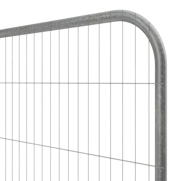 Temporary Fence Panel With Centre Bar