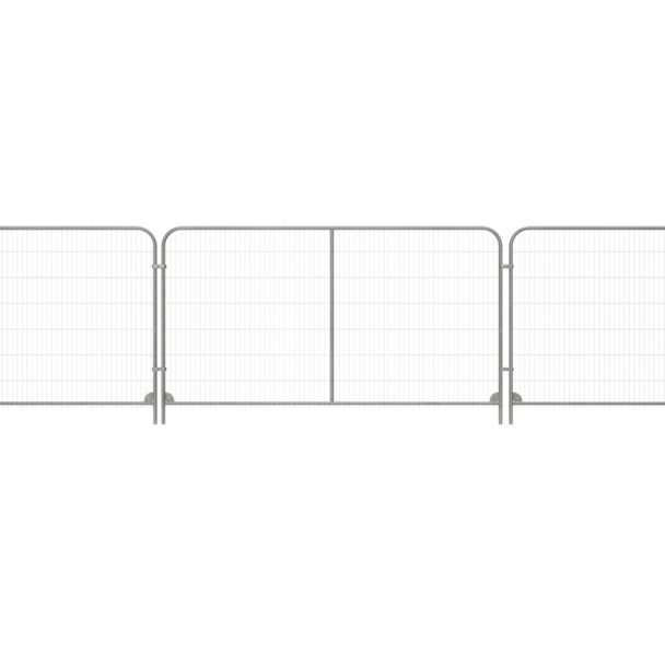 Heras Fence Panel with Centre Bar