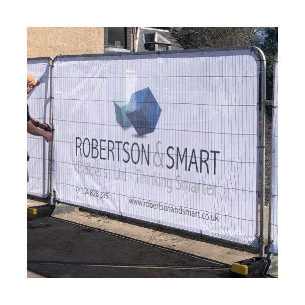 Bedruckte Maschendrahtzaun-Abdeckungen