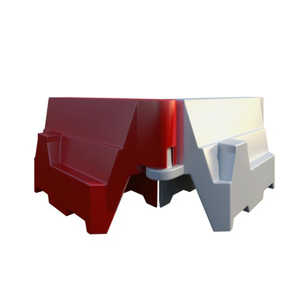 Water fill traffic separators